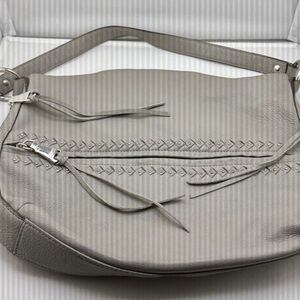 Aimee Kestenberg All For Love Grey Leather Bag